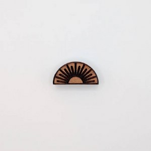 Rays Stamp Semicircle 1