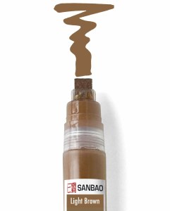 UG Marker, Bold Tip Lt Brown