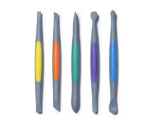 Clay Finish Tools Medium, Firm