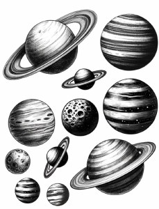 Black Planets 01 Decal
