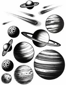 Black Planets 02 Decal