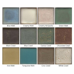 Coyote Glaze Set Matts/Crawls