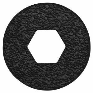 Extruder Hexagon Die - #3