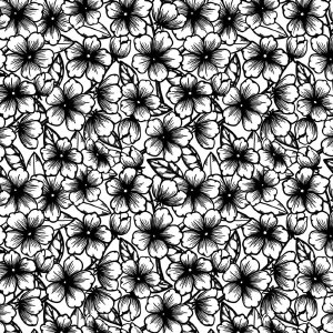Decal, Rice Paper 114 Black
