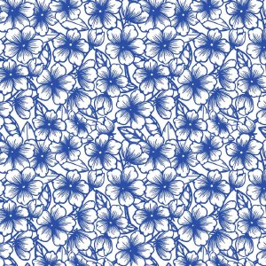Decal, Rice Paper 114 Blue