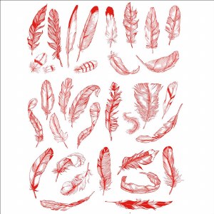 Decal, Rice Paper 84 Red