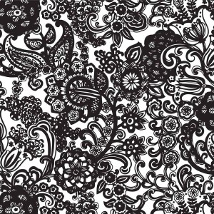 Decal, Rice Paper 87 Black