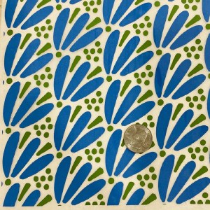 Petal Underglaze Decal Blue