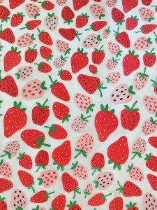 Strawberries Underglaze Decal