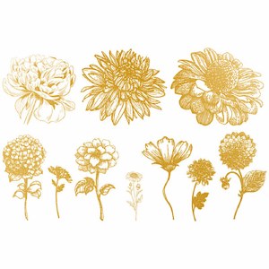 Gold Luster, Flower