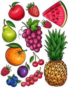 Fruit Decal 02
