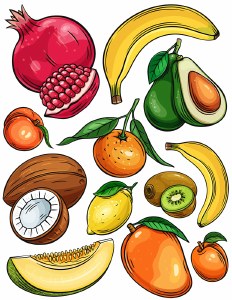 Fruit Decal 03
