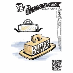 Jen Allen Butter Dish Template