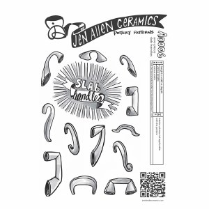 Jen Allen Slab Handle Template