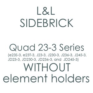 L&amp;L 23-3&quot; Sidebrick, NO EH