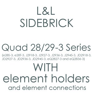 L&amp;L 28-3 &amp; 29-3 Sidebrick w EC