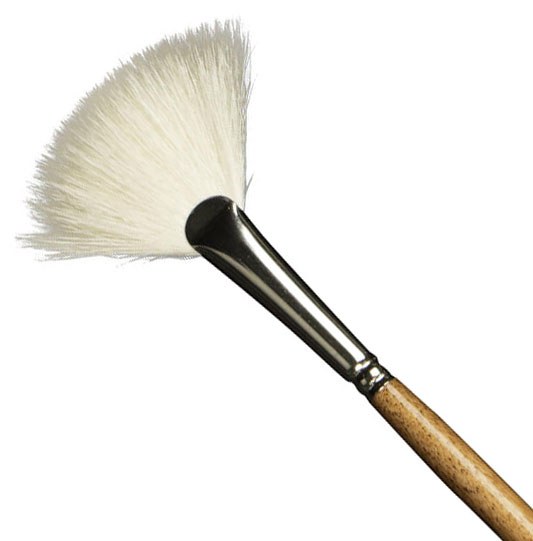 Amaco Fitch Fan Brush No. 4 - The Ceramic Shop