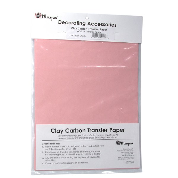 Clay Carbon Paper - Mayco