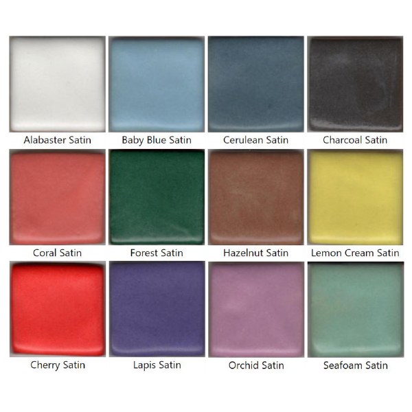 Coyote Glaze Set Satins - The Ceramic Shop