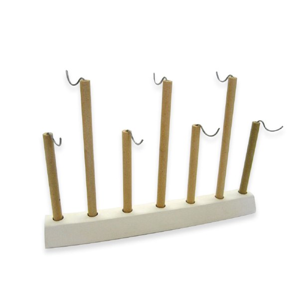 20-Count Beaded Gold Ornament Hooks
