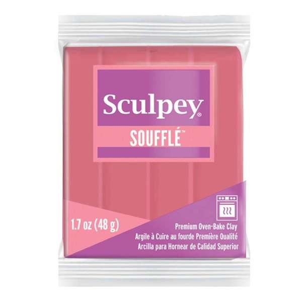 Sculpey Souffle Polymer Clay - Guava 2 oz block – Cool Tools