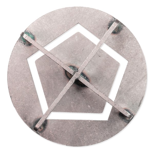 Steel Pottery Extruder Die 11 The Ceramic Shop