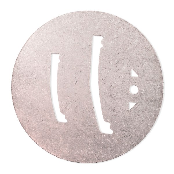 Steel Pottery Extruder Die 29 The Ceramic Shop