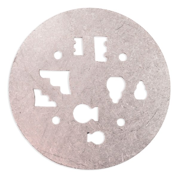 Steel Pottery Extruder Die 32 The Ceramic Shop