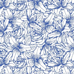 Decal, Rice Paper 111 Blue