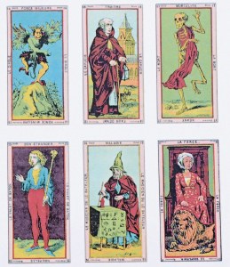 Antique Tarot Card 1 Decals