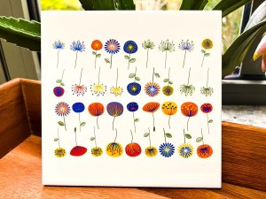 Flower Rainbow Decals
