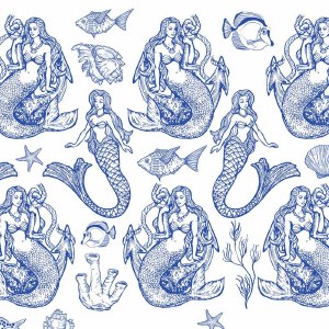 Decal, Rice Paper 113 Blue