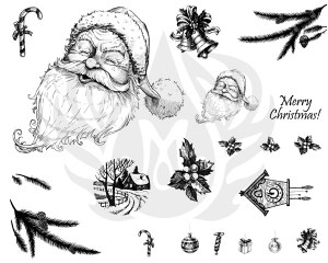 Merry Christmas Silk Screen