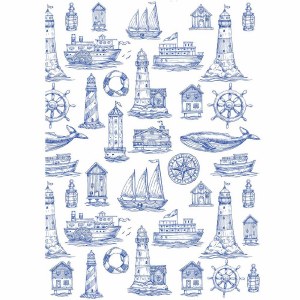 Decal, Rice Paper 112 Blue