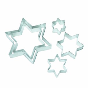 Six Pointed Star Set of 5