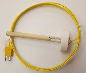 Pyrometer Cable with 6&quot; Type K