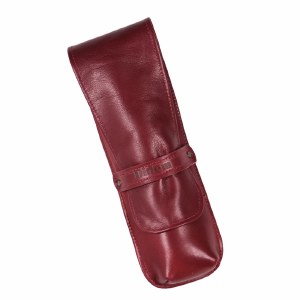 Red Single Tool Leather Case