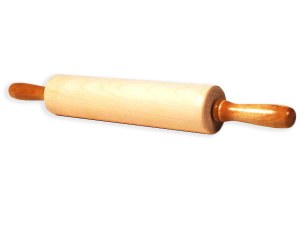 Rolling Pin, Wood  12 x 2 3/4&quot;