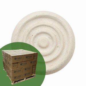Buff Stoneware 553 Full Skid
