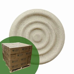 White Stoneware Full Skid