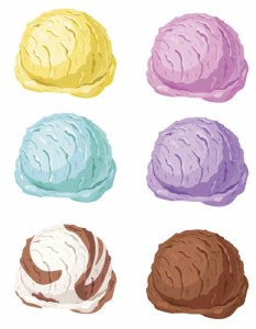 Ice Cream Scoops 03 Decal