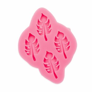 Silicone Mold 3 Palm Leaves