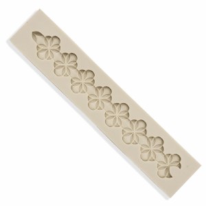 Silicone Mold 6 Floral Pattern