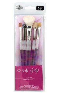 Soft Grip Brush Set