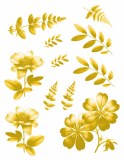 Yellow Flowers 01 Decal