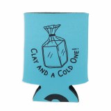 Clay and a Cold One! Koozie