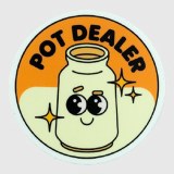 Pot Dealer Sticker