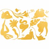 Gold Luster Decal, Matisse