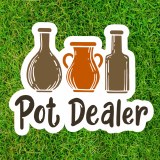 Pot Dealer Sticker