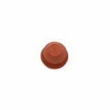 Rubber Stoppers 1/2" - Red